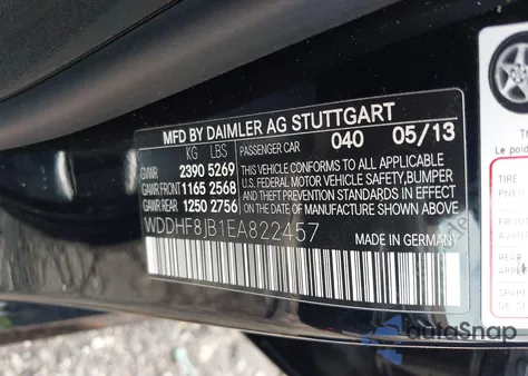 2014 Mercedes-Benz E 350 4Matic from USA, damaged, VIN WDDHF8JB1EA822457